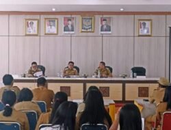 Wakil Bupati Toraja Utara Pimpin Rapat Panitia Natal Kabupaten, Perayaan Natal Di Tetapkan Tanggal 29 Desember 2022 Bertempat Marante