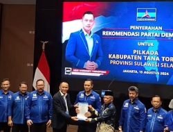 Demokrat Serahkan Rekomendasi ke Pasangan Victor Datuan Batara – John Diplomasi