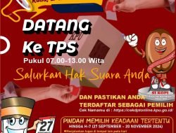 Hitung Mundur Pilkada 2024, Imbauan KPU Tana Toraja: Salurkan Suara Anda dan Pastikan Anda Terdaftar Sebagai Pemilih
