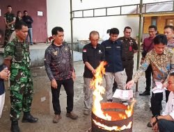 KPU Toraja Utara Musnahkan 467 Surat Suara Rusak, Disaksikan Forkopimda