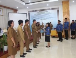 Berahlak Itulah Nilai Nilai ASN, Kata Bupati Toraja Utara Saat Menyerahkan 180 SK CPNS 2024