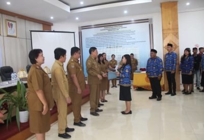 Berahlak Itulah Nilai Nilai ASN, Kata Bupati Toraja Utara Saat Menyerahkan 180 SK CPNS 2024