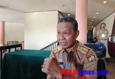 Realisasi PAD 2025 Toraja Utara Triwulan Ketiga Sampai September Capai 56 Persen atau Rp40,3 Miliar dari Target Rp71 Miliar